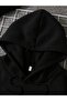 Hooded Oversize Printed Sweatshirt - 3
