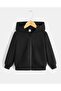 Kids Girl/boy Unprinted Hooded Jacket