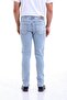Blue Dynamic Fit Straight Cotton 5 Pocket Jeans - 6
