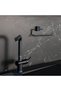 Black Pe Coating Stainless Paper Towel Holder / Roll Towel Holder - 4