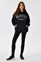 Carla Women's Hooded Sweatshirt Black