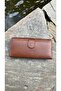 Genuine Leather Women's Wallet with Back Placket and Plenty of Card Holders - 5