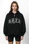 Women's Oversize Hooded Swetshirt - 2