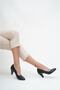 Genuine Leather Black Women's Heeled Leather Shoes Trc-0301 - 4