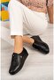 Non-Slip Sole Black Orthopedic Bootie
