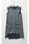 Girl's Winter Jewelled Leg Gilet Dress