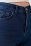 Juvenal Dark Blue Non-Fading Super High Waist Wide Leg Denim Jeans - 7