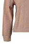 Taş Bisiklet Yaka Selanik İnce Örme Büyük Beden SweatshirtTBBAW23AO00069 - 7