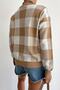 New Season Women's Plaid Patterned Crew Neck Knitwear Sweater - 5