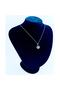 Women's Stress Steel Necklace Rotating Snowflake Gold Silver K5060 - 3