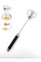 Push Pull Mixer Stirrer Push Automatic Beater Stainless Steel Marble Black