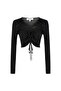 Tie Detailed Crop Blouse - 5