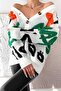 Patterned Button Detailed Knitted Cardigan - 5