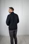 Full Turtleneck Patterned Black Knitwear Sweater - 5