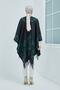 Hep Trend Women's Double Sided Fringed Shoulder Shawl Poncho - 4
