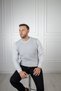 Interview O Neck Patterned Light Gray Knitwear Sweater - 4