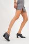 Genuine Leather Black Women's Heeled Leather Shoes Shn-0102 - 2