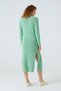 V-Neck Slit Maxi Cardigan - 5