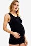 1657 Black Maternity Undershirt