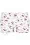 Girl's Boxer Pack of 5 Mixed Color Printed Boxers - 5