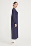Mercerized Knitwear Cardigan Ns-22k-512h Navy Blue - 2