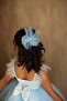Baby Girl Blue Fluffy Dress - 4