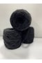 200Gr Rabbit Hair Hand Knitting Yarn - Black - 2