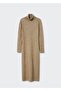Turtleneck Knitted Dress - 3