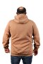 Large Size Sweat Hooded Ninety One 22724-s.coffee - 4