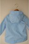 Baby Blue Side Pocket Children's Raincoat - 2