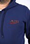سويت شيرت بغطاء للرأس مقاس كبير Ninety One 22724-indigo - 3