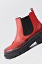 Women's Red Genuine Leather Chelsea Boots & Booties, Size 35-41 - 7