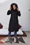 Stand Collar Hooded Waterproof Midi Coat Soft - 2