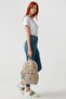 School Bag Beige Unisex Backpack Laptop And Travel Bag Waterproof Sports Bag 40x30x15cm - 4