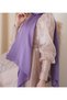 Şehr-i Şal Janjan Shiny Evening Dress Shawl - Bright Solid Color - 5