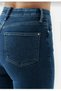 Blue High Waist Ankle Length Slim Leg Skinny Lycra Jeans - 3