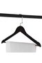Black Wooden Hanger Clothes Dress Shirt and Trouser Hanger 50 Pieces Special Series - 3