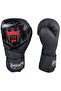 Faux Leather Black Yakuza Boxing - Gloves, Whiteface Bandage and Teethers Set of 3 - 2