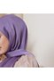 Şehr-i Şal Janjan Shiny Evening Dress Shawl - Bright Solid Color - 4
