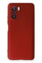 Compatible Case for Xiaomi Redmi K40 Pro Yumauask Colorful Flexible Premium Rubber Silicone - Red