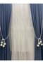 Modern Winding 4 Ball Braçol Cornice Tactical String Ceiling Curtain Accessory Rope Double Breasted Hanger - 2