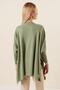 15783 Slit Poncho Sweater - Çağla - 6