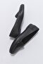 F02 Black Skin Women's Ballerinas - 3