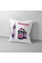 Istanbul Decorative, Galata Tower, Tram, Istanbul Decorative Throw Pillow, Galata Decor, Decorative, 43x43cm - 6