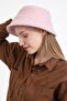 Curly Plush Bucket Hat Powder - 8