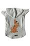 Hooded Fleece Sweatshirt Dog And Cat Outfit & Dress - White Scooby Doo - Size S