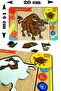 5-Piece Educational-teaching Geometric Block Children's Educational Toy Bultak Puzzle Jigsaw Set 1 - 3