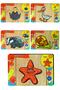5-Piece Educational-teaching Geometric Block Children's Educational Toy Bultak Puzzle Puzzle Set 4