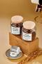 2-Piece Wooden Lid Filter Coffee & Turkish Coffee Storage Container 500 Ml Glass Jar - 2