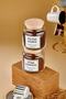 2-Piece Wooden Lid Filter Coffee & Turkish Coffee Storage Container 500 Ml Glass Jar - 3